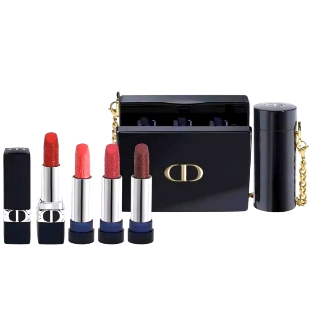 Dior NIB Minaudiere Clutch Lipstick Collection Limited Edition